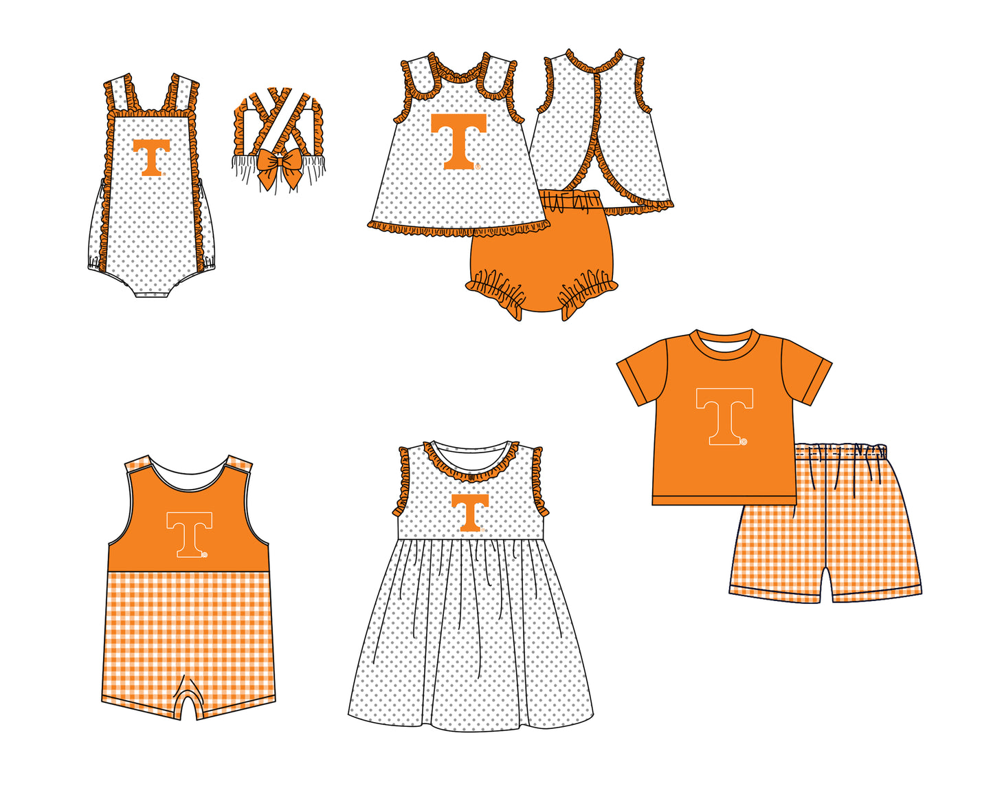 ( Moq 5 ) Baby Girls Toddler Sleeveless T Dots Team Knee Length Dress