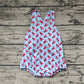 No Moq Pre-order SR0746 Baby Boy Crawfish One Piece Romper