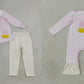Sibling Baby Girls Kids Embroidery Halloween Bows Candy Pink Plaid Romper Set Halloween Clothes RTS