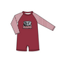 ( Moq 5 Each Style ) Baby Boys Girls Kids Team Sibling Elephant Jumpsuits Sets Swimsuits