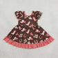 ( No moq ) Preorder Baby Girls Kids Short Sleeves Western Boots Hats Dress Clothes