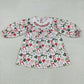 Baby Girl Long Sleeves Embroidery Merry Christmas Bows Smocked Dress RTS
