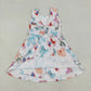 Baby Girl Toddler Sleeveless Sibling Knee Length Yoga Active Dress RTS
