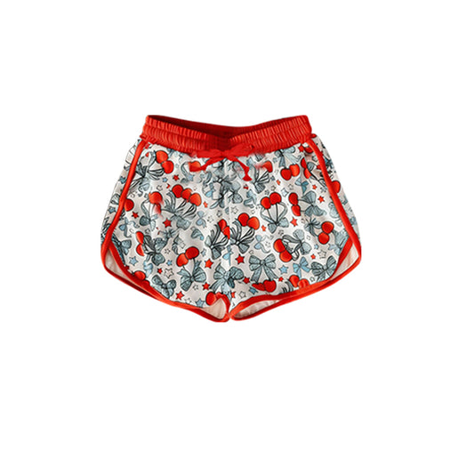 ( Moq 5 ) Preorder Adult Women Cherry Bows Summer Shorts Bottoms