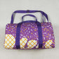 Baby Toddler Kids Adult Plaid Travel Package Purple Gym Bags RTS