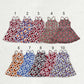 Sibling Baby Girl Kids Sleeveless Leopard Team Knee Length Yoga Active Dresses RTS