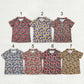 Sibling Baby Boys Kids Short Sleeves Camo Print Team Buttons Shirts Tops RTS