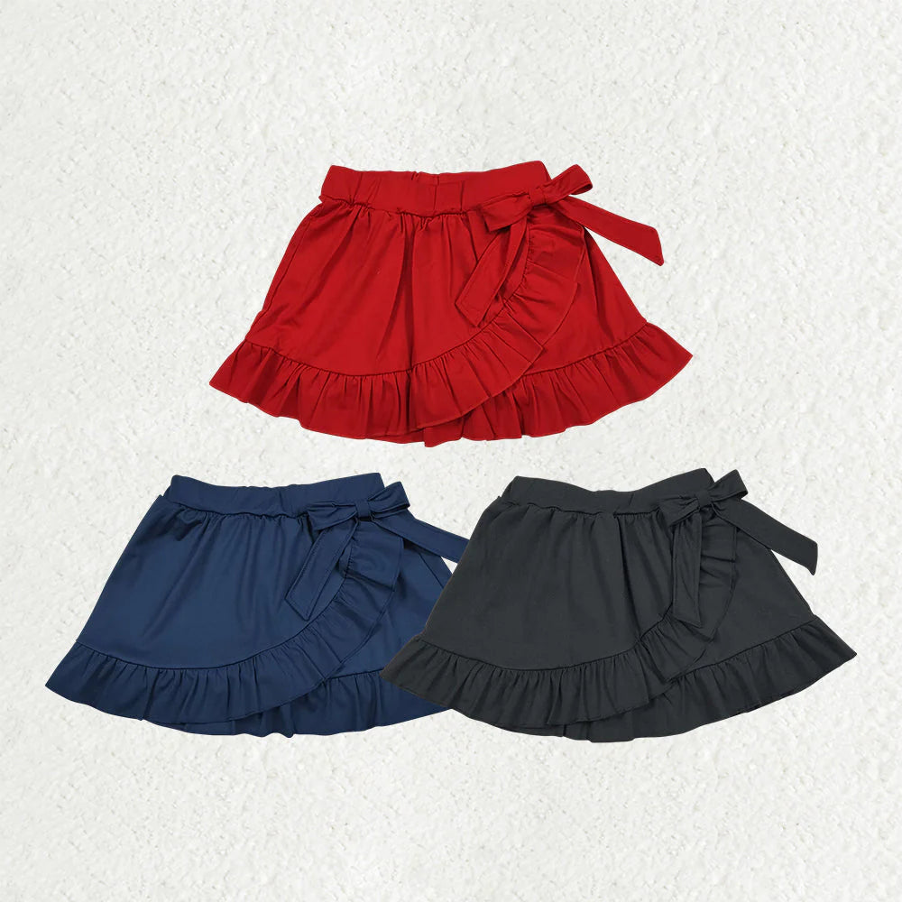 Sibling Baby Girls Kids Ruffle Skirts Shorts Yoga Active Skorts Bottoms RTS