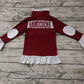 Baby Girl Long Sleeves Gamecocks Zipper Team Shirt