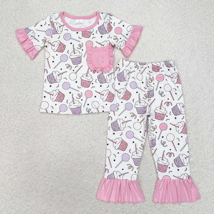 Baby Boy Girl Birthday Sibling Brother Pajamas Clothes Set