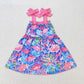 Baby Girl Straps Fish Knee Length Dress