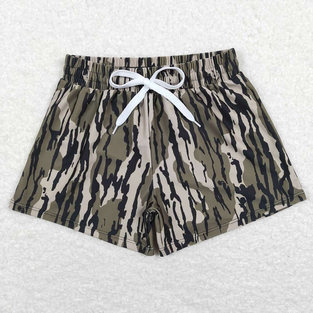 Daddy and Me Baby Boy Adult Summer Camo Trunks Swimsuits