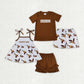 Baby Boy Girl Daddy's Father's Day Ducks Summer Sibling Shorts Clothes Set