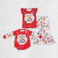 Baby Girl Crawfish Lemons Sibling Red Romper Set