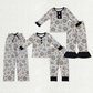 Sibling Family Baby Boys Girls Adult Woman Happy New Year Pajamas Pants Sets RTS