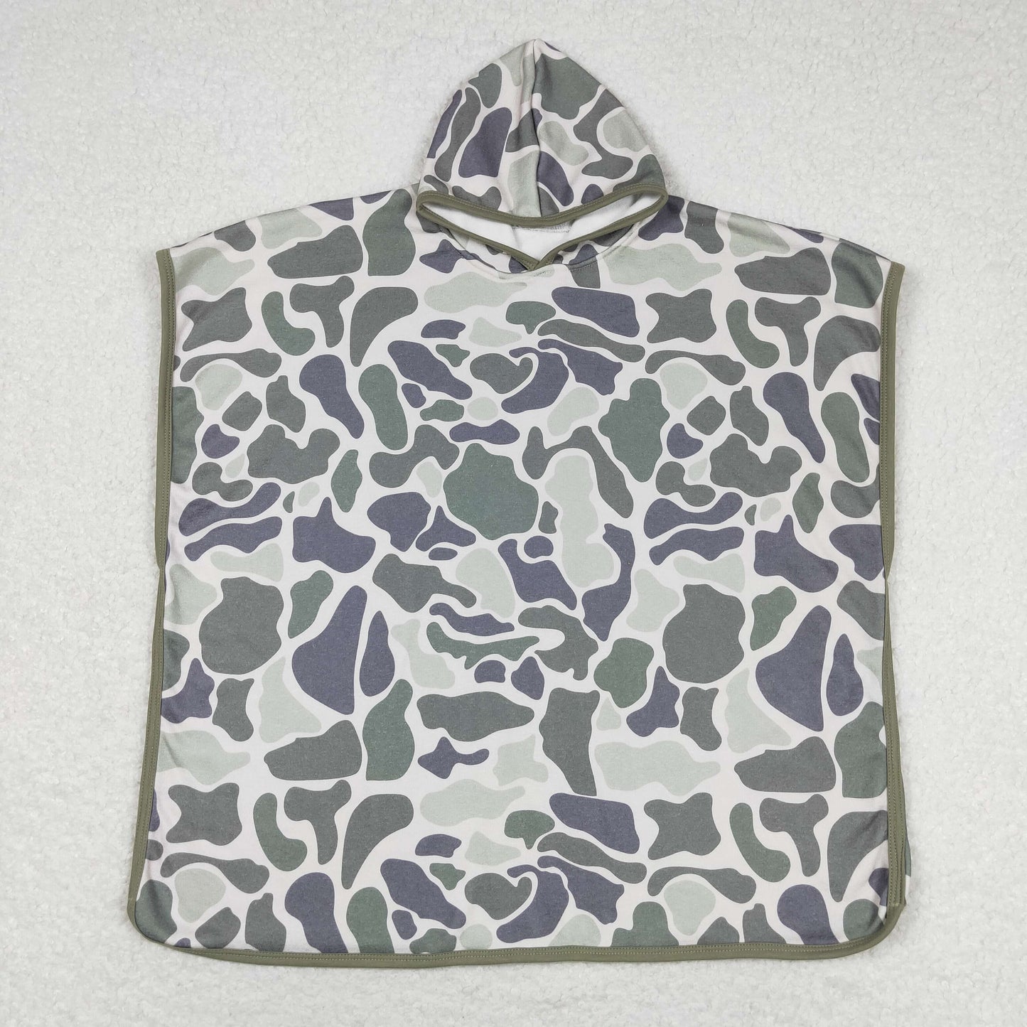 Baby Boy Camo Swim Towel Cover Up