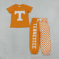 Sibling Baby Boys Kids Short Sleeves Shirts Checked Pockets Pants Team Sets Clothes RTS