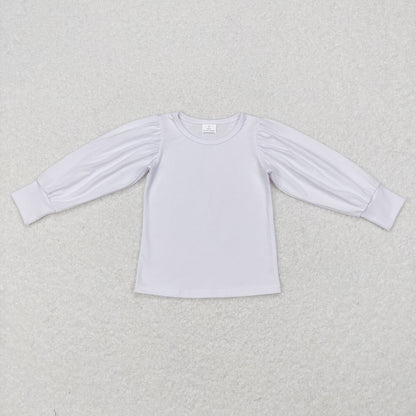 Sibling Girls Long Sleeves Cotton Tee Shirt Kids Tops RTS