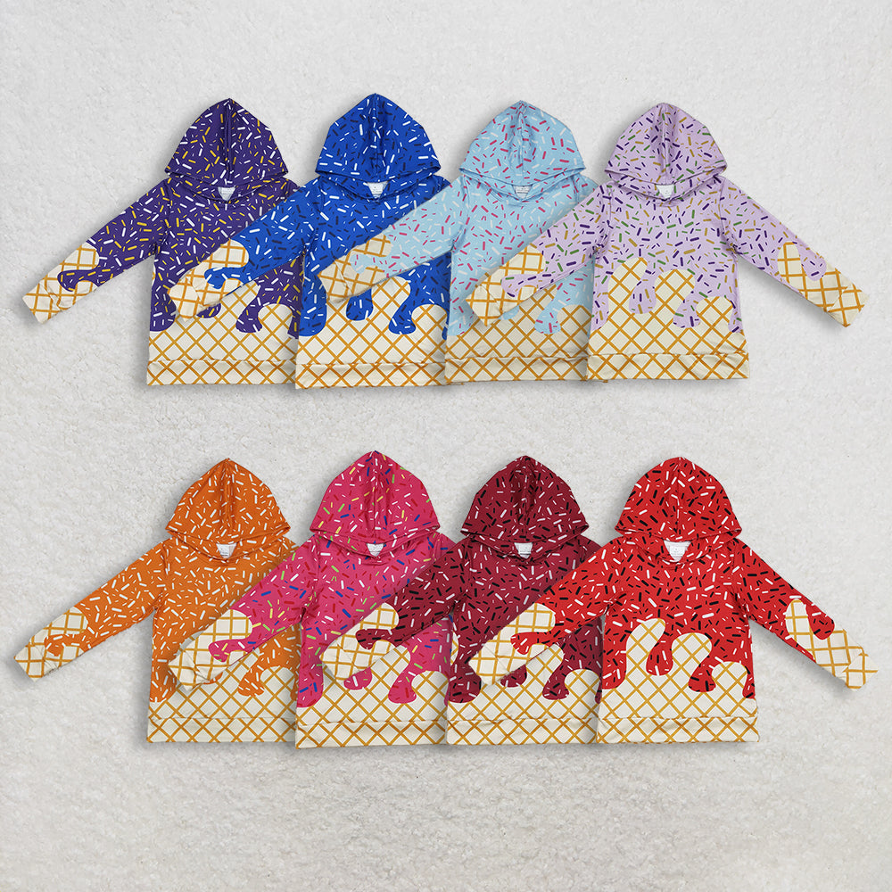 Baby Kids Toddler Long Sleeves Team Drip Hoodie Shirt Sibling Tops Clothes RTS