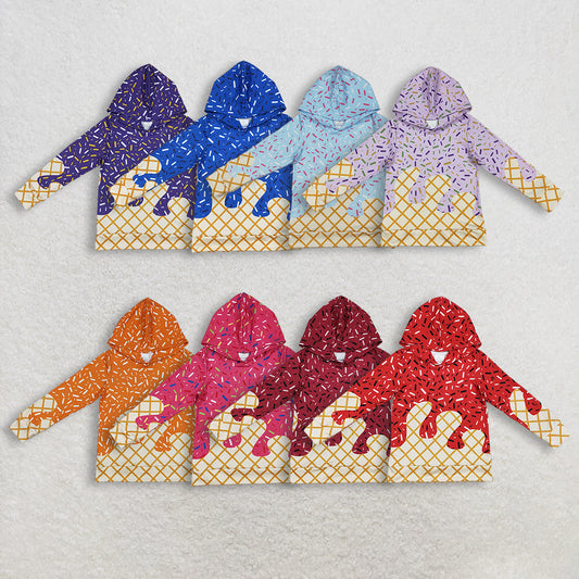 Baby Kids Toddler Long Sleeves Team Drip Hoodie Shirt Sibling Tops Clothes RTS