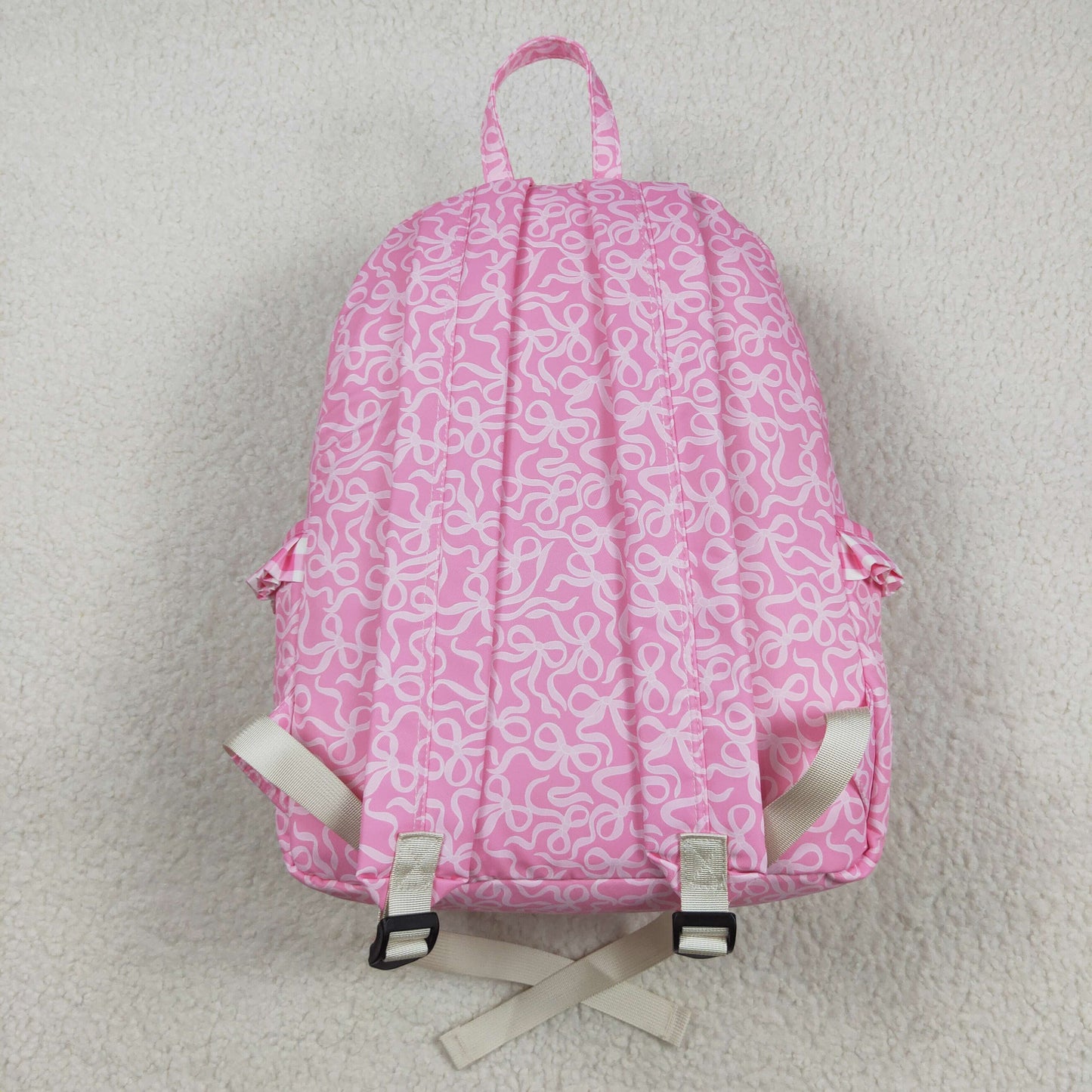 Baby Girl Toddler Pink Bows Backpack Bags RTS
