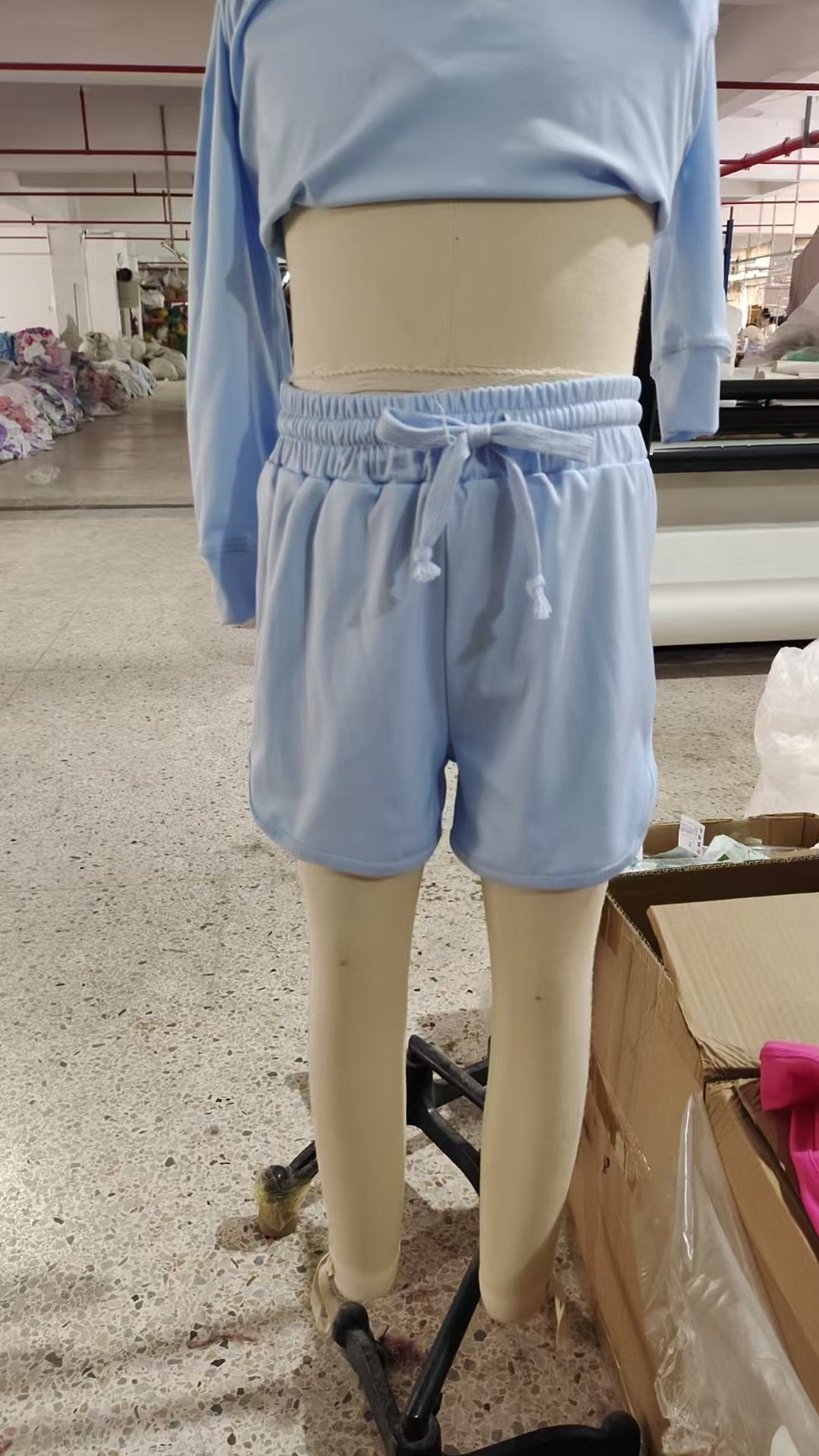 Baby Girl Toddler Blue Shorts Active Yoga Bottoms RTS