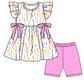( Moq 5 Each Style ) Sibling Baby Girls Kids Birthday Sets Dress Summer Clothes