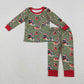 Baby Boy Long Sleeves Dogs Ducks Shirt Pants Christmas Pajamas Set RTS