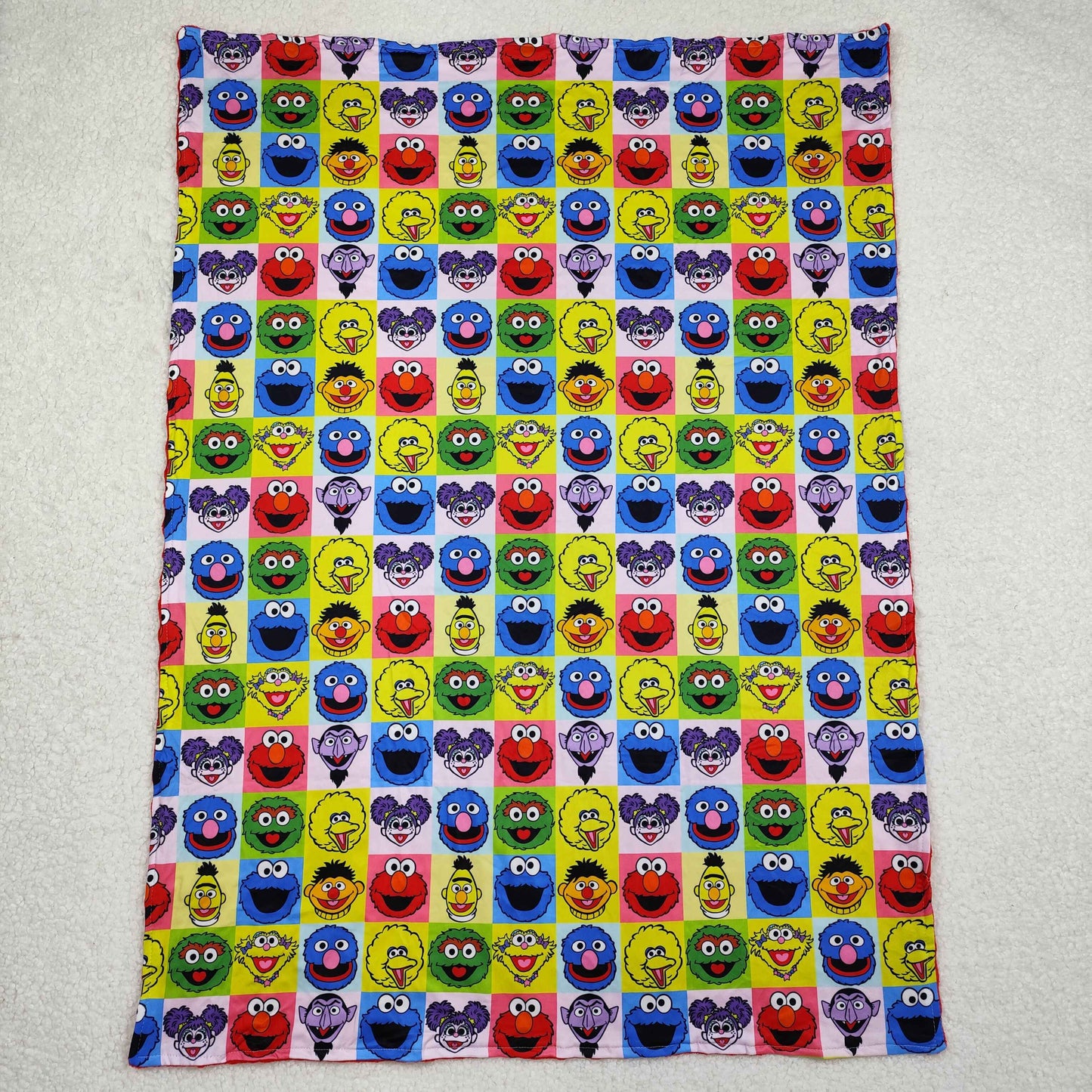 Baby Kids Toddler Cartoon Minky Blanket