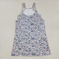 Baby Girl Adult Women Straps Grey Camo Pockets Yoga Active Sibling Family Mommy And Me Summer Dress RTS