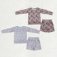 Sibling Baby Girls Long Sleeves Shirts Pockets Shorts Sets Summer Clothes RTS