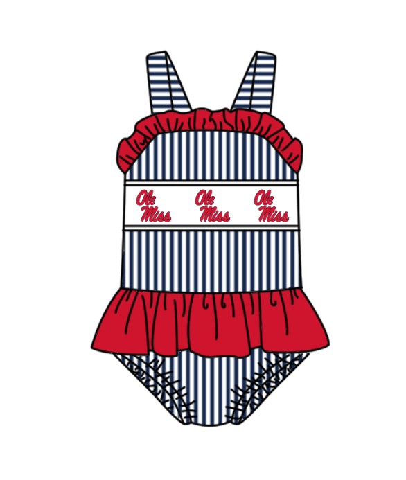 ( Moq 5 Each Style ) Baby Boys Girls Stripes Sibling Team Sets Swimsuits Clothes