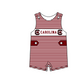 ( Moq 5 ) Baby Boys Kids Sleeveless Chicken Stripes Team Summer Romper