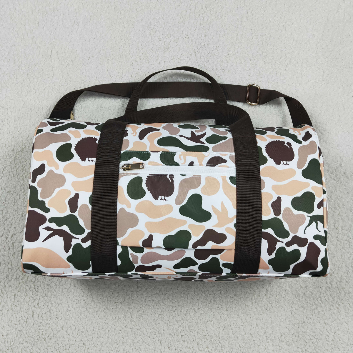 Baby Kids Adult Camo Travel Package Gym Hunting Ducks Dogs Bags RTS