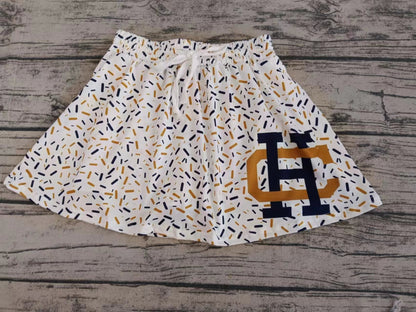 Baby Girl Adult Women HC Team Family Skort Shorts Bottoms ( Moq 5 )