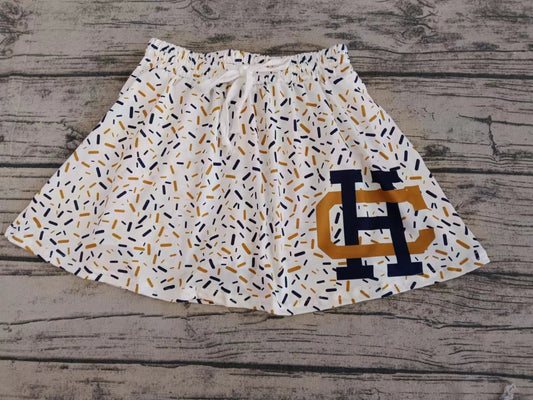 Baby Girl Adult Women HC Team Family Skort Shorts Bottoms ( Moq 5 )