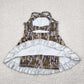 Baby Girl Straps Bottomland Camo Yoga Active Wear Knee Length Dress RTS