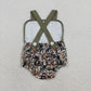 Baby Boys Infant Sleeveless Ducks Dogs Camo Hunting Bubble Romper RTS