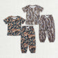 Sibling Baby Boys Kids Short Sleeves Shirts Pockets Jogger Pants Southern Camo Clothes Sets RTS