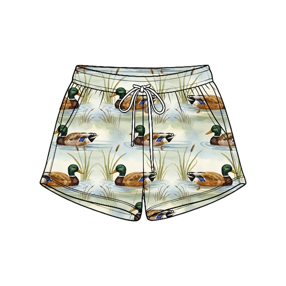 ( Moq 5 ) Preorder Baby Boys Kids Pockets Shorts Bottoms Ducks Clothes