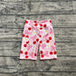 Baby Girl Toddler Bows Flower Cherry Biking Shorts Bottoms RTS