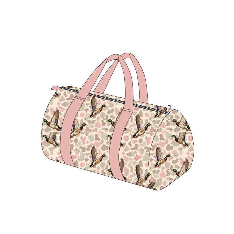 ( Moq 5 ) Preorder Toddler Kids Adult Camo Package Travel Gym Ducks Bag