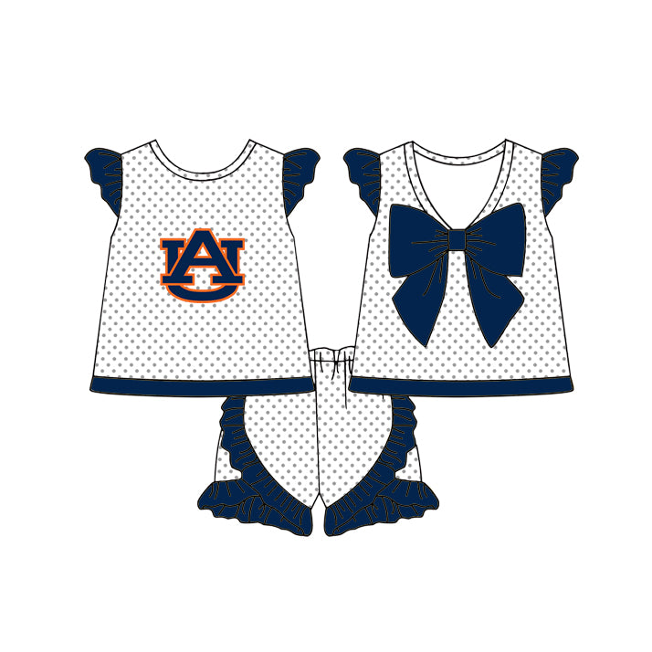 ( Moq 5 Each Style ) Baby Boys Girls Toddler Tiger Sibling Shirts Sets Team Navy Clothing