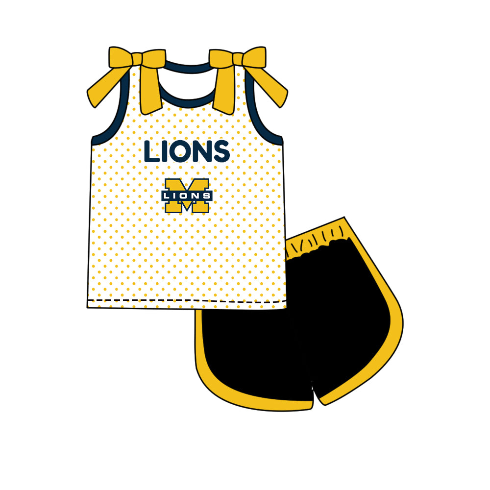 ( Moq 5 Each Style ) Sibling Baby Girls Kids Bows Team Shirt Sets Clothes