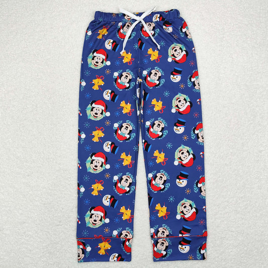 Adult Women Christmas Mouse Bottom Pants Pajamas