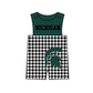 ( Moq 5 Each Style ) Baby Boys Girls Kids Plaid Team Sibling Green Rompers Dress Sets