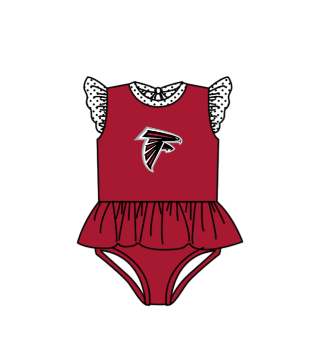 ( Moq 5 Each Style ) Baby Boys Girls Kids Team Sibling Jumpsuits Sets Swimsuits Red Clothes