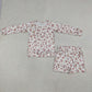 Baby Girls Kids Long Sleeves Leopard Tops Pockets Shorts Clothes Set RTS