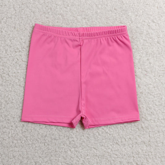 Baby Girls Kids Pink Bottom Yoga Active Shorts RTS