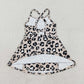 Baby Girl Sleeveless Leopard Knee Length Yoga Active Dress RTS